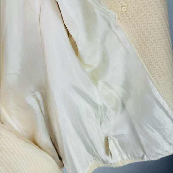 Juicy Couture Cream Ivory Double Breast Peacoat - Picture 8 of 9